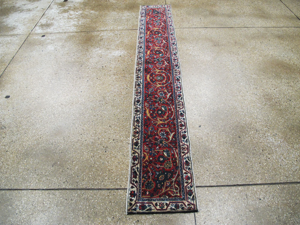 Antique Persian Tabriz Runner, No.25258 - Galerie Shabab