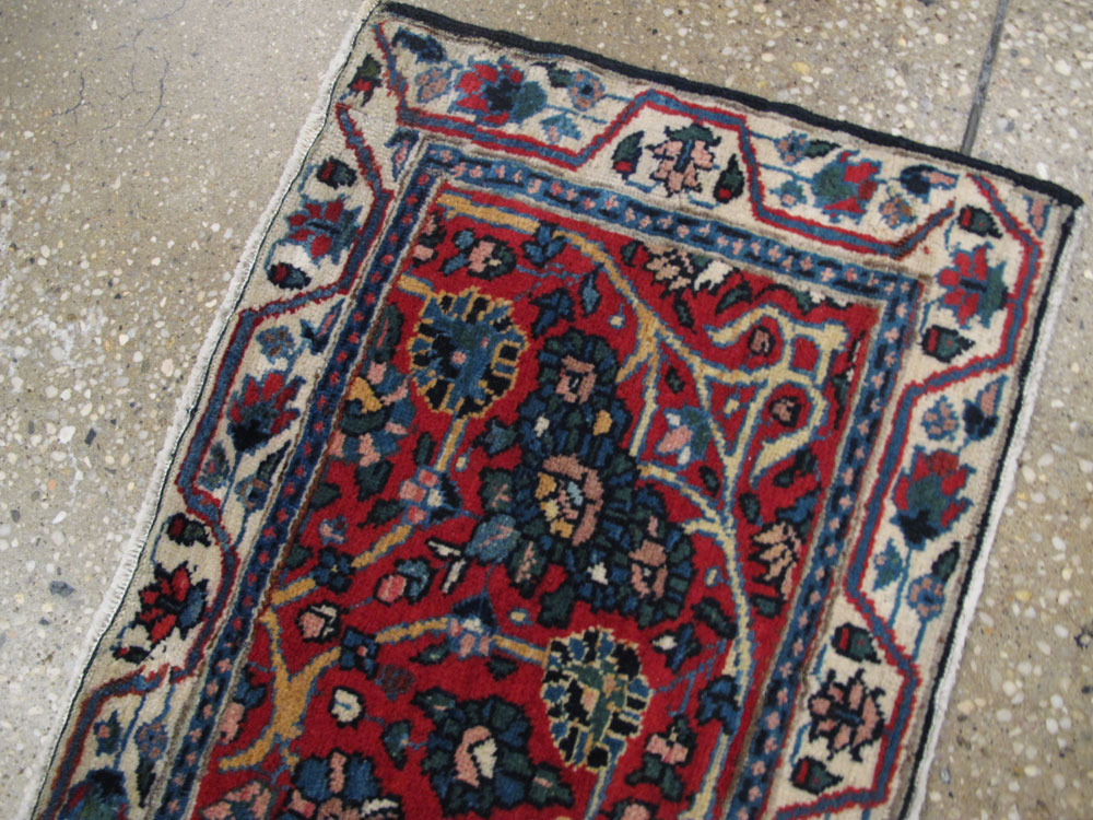 Antique Persian Tabriz Runner, No.25258 - Galerie Shabab