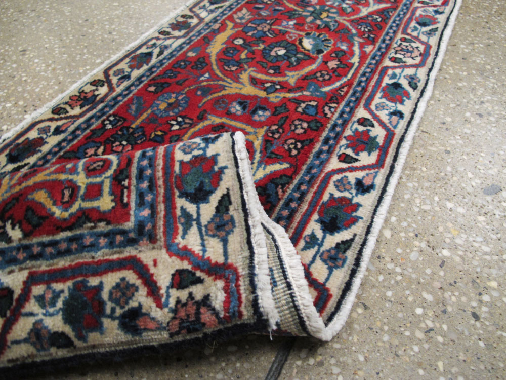 Antique Persian Tabriz Runner, No.25258 - Galerie Shabab