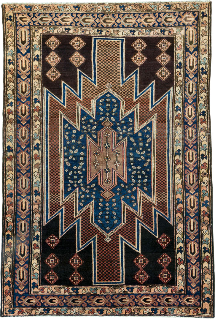 Antique Persian Mazlagan Rug, No.25264 - Galerie Shabab
