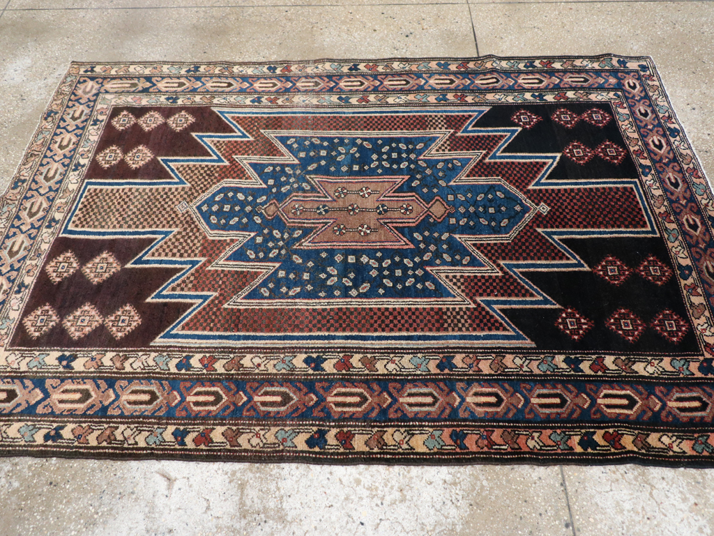 Antique Persian Mazlagan Rug, No.25264 - Galerie Shabab