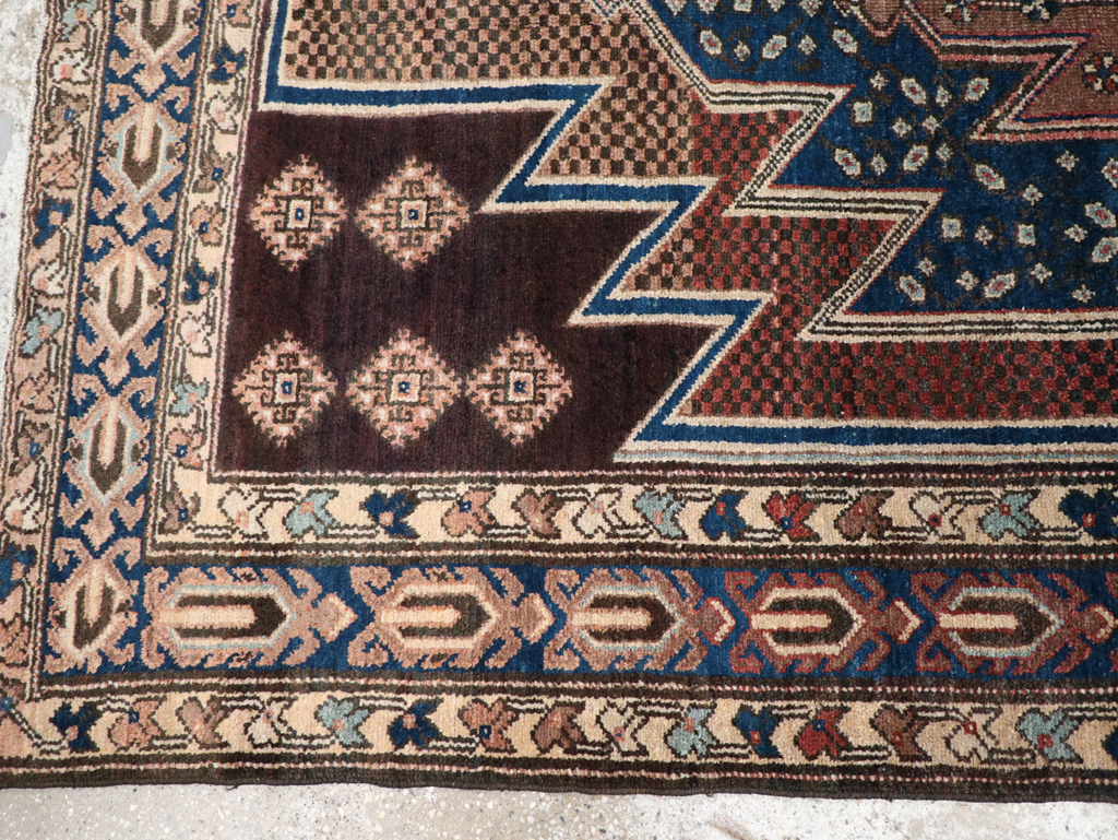 Antique Persian Mazlagan Rug, No.25264 - Galerie Shabab