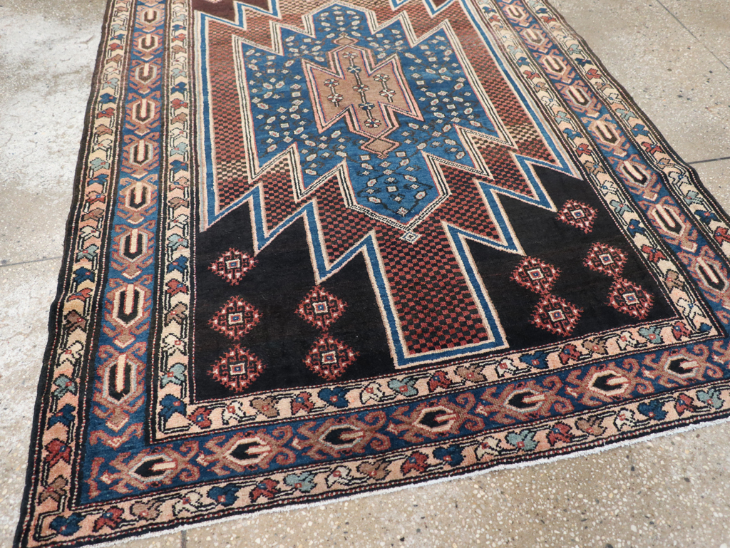 Antique Persian Mazlagan Rug, No.25264 - Galerie Shabab