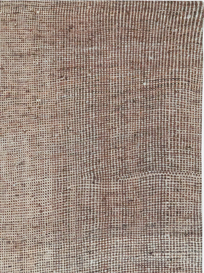 Vintage Persian Flatweave Kilim Square Accent Rug, No.25269 - Galerie Shabab