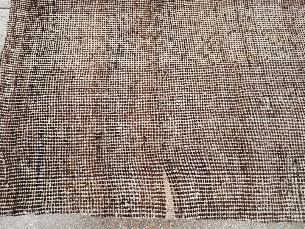 Vintage Persian Flatweave Kilim Square Accent Rug, No.25269 - Galerie Shabab