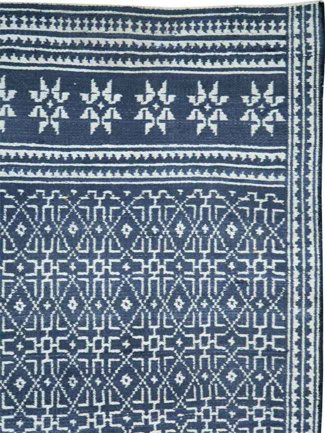Vintage Persian Flatweave, No.25270 - Galerie Shabab