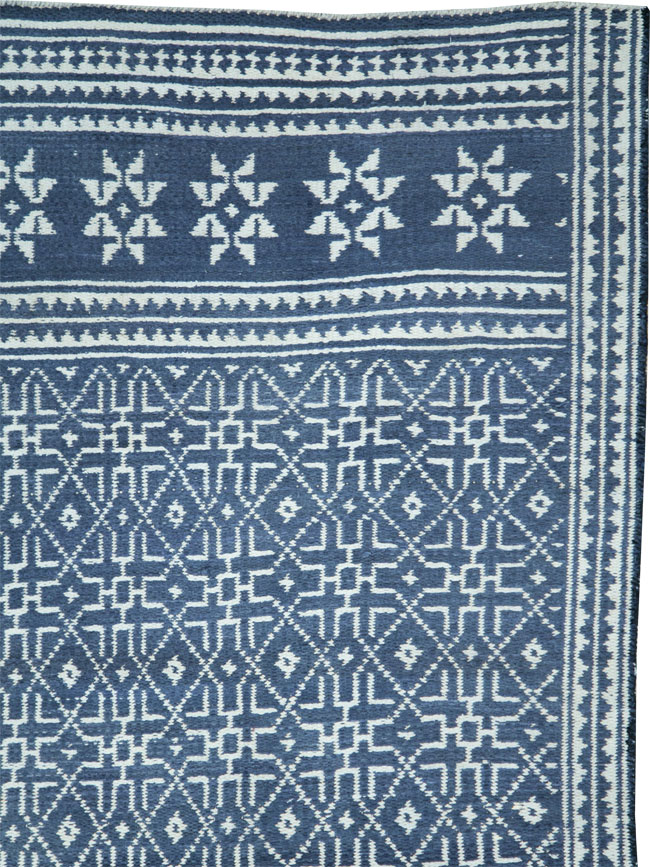 Vintage Persian Flatweave, No.25270 - Galerie Shabab