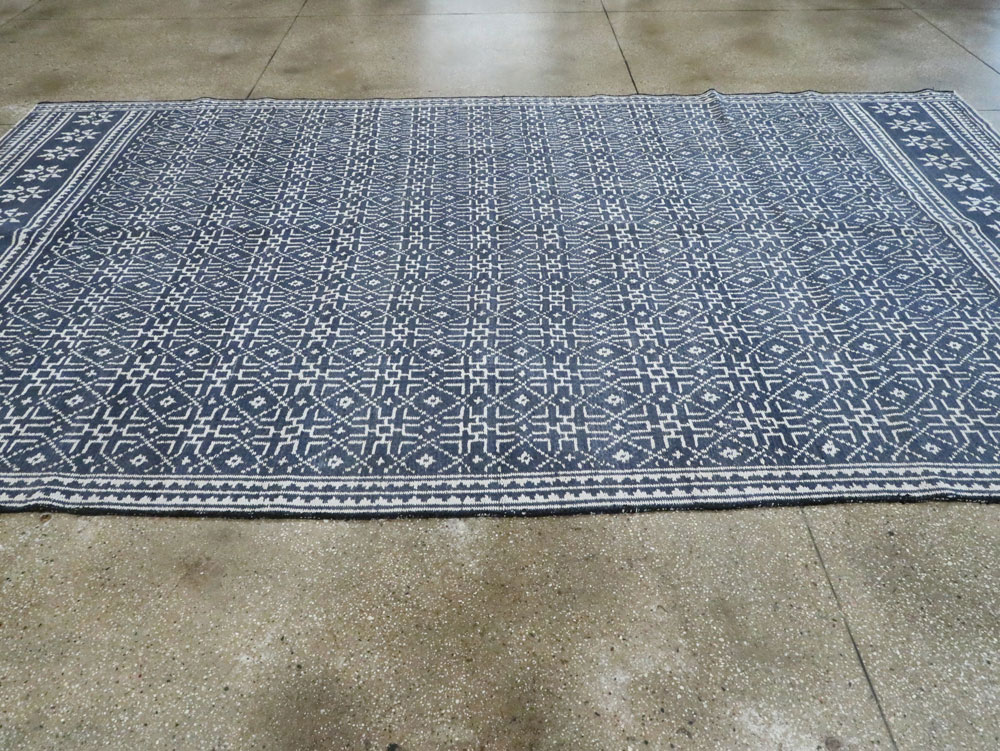 Vintage Persian Flatweave, No.25270 - Galerie Shabab