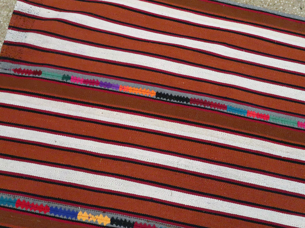 Vintage Persian Flatweave Kilim, No.25280 - Galerie Shabab