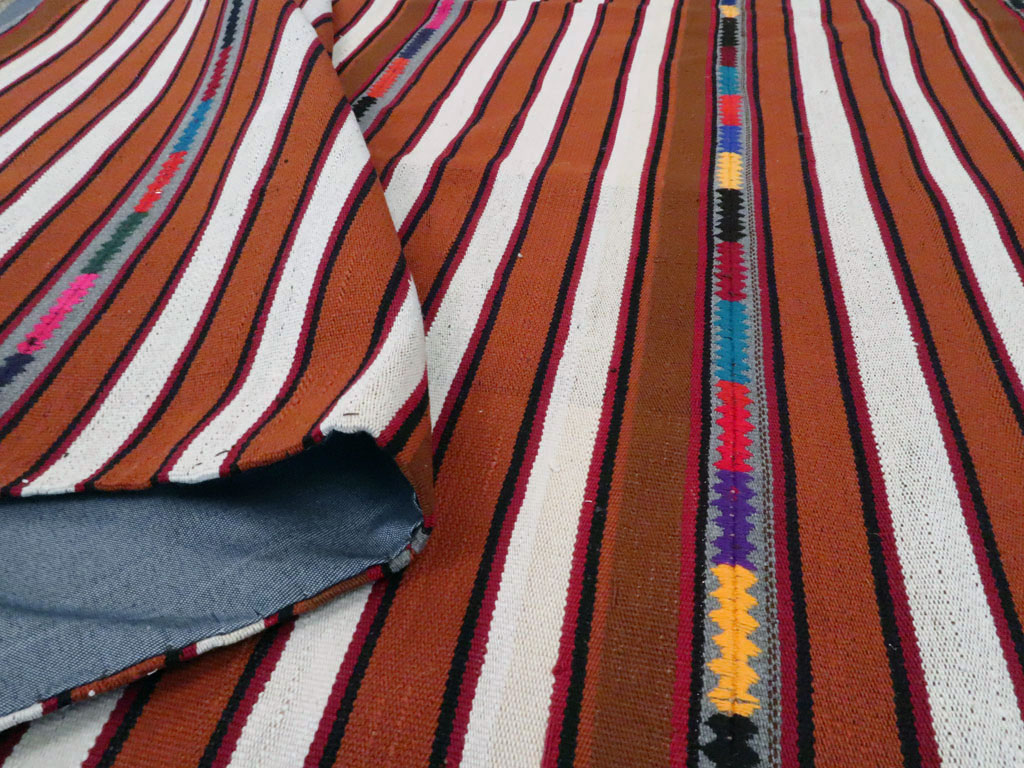 Vintage Persian Flatweave Kilim, No.25280 - Galerie Shabab