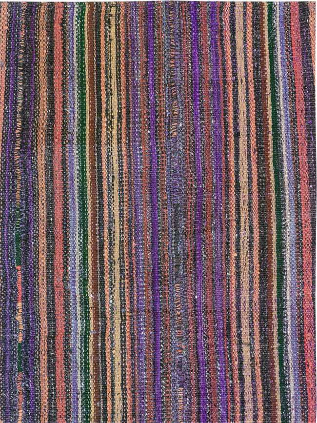 Vintage Persian Flatweave Kilim Accent Rug, No.25282 - Galerie Shabab