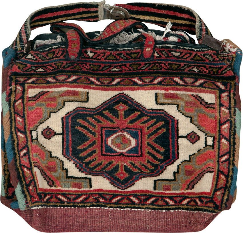 Vintage Persian Afshar Tribal Bag, No.25285 - Galerie Shabab