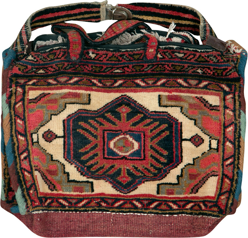 Vintage Persian Afshar Tribal Bag, No.25285 - Galerie Shabab