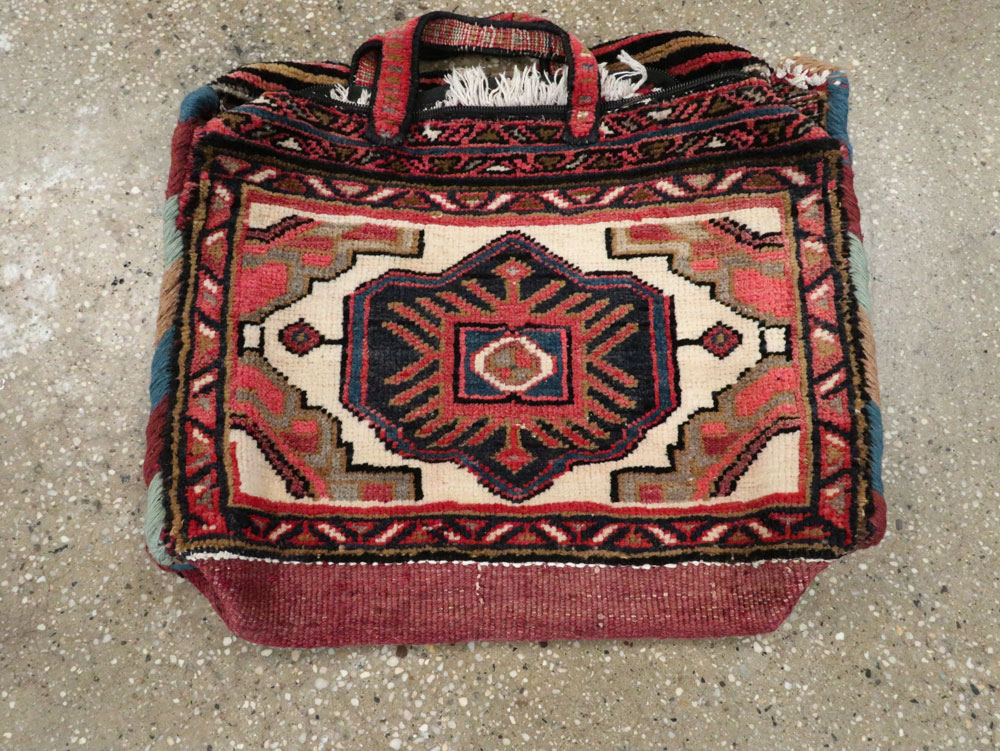Vintage Persian Afshar Tribal Bag, No.25285 - Galerie Shabab