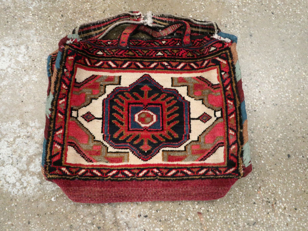 Vintage Persian Afshar Tribal Bag, No.25285 - Galerie Shabab