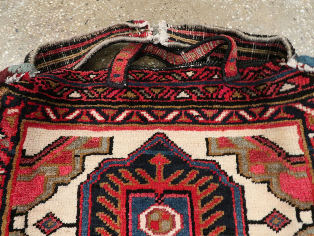 Vintage Persian Afshar Tribal Bag, No.25285 - Galerie Shabab