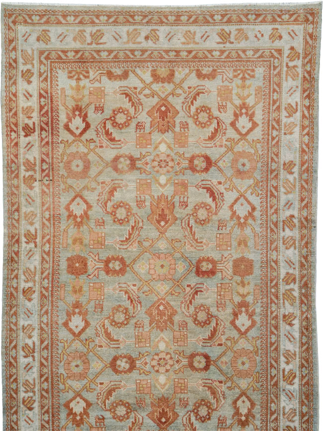 Vintage Persian Malayer Runner, No.25286 - Galerie Shabab