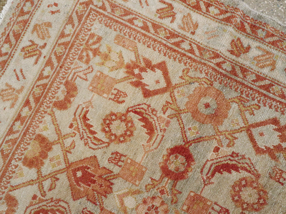 Vintage Persian Malayer Runner, No.25286 - Galerie Shabab