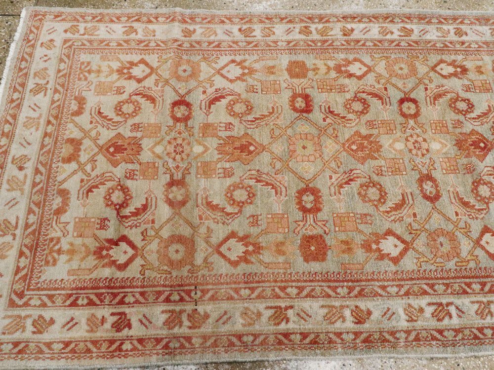 Vintage Persian Malayer Runner, No.25286 - Galerie Shabab
