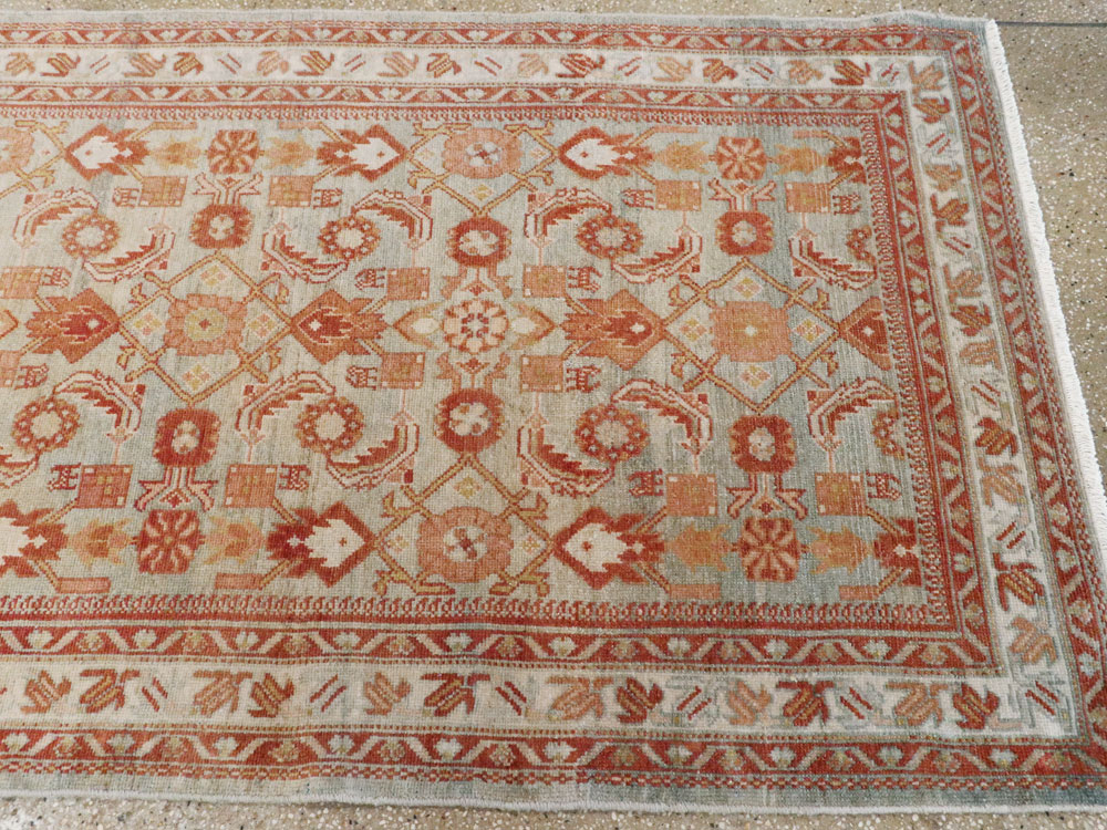 Vintage Persian Malayer Runner, No.25286 - Galerie Shabab