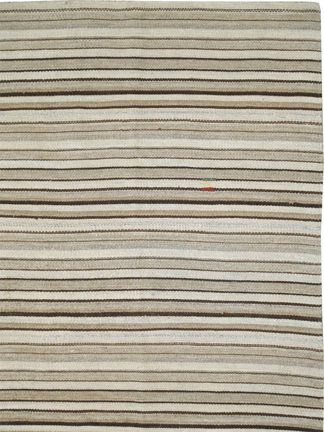 Vintage Persian Flatweave, No.25288 - Galerie Shabab