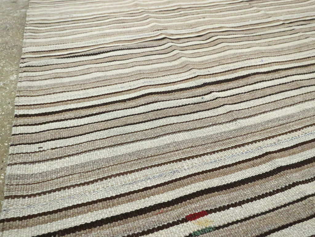 Vintage Persian Flatweave, No.25288 - Galerie Shabab