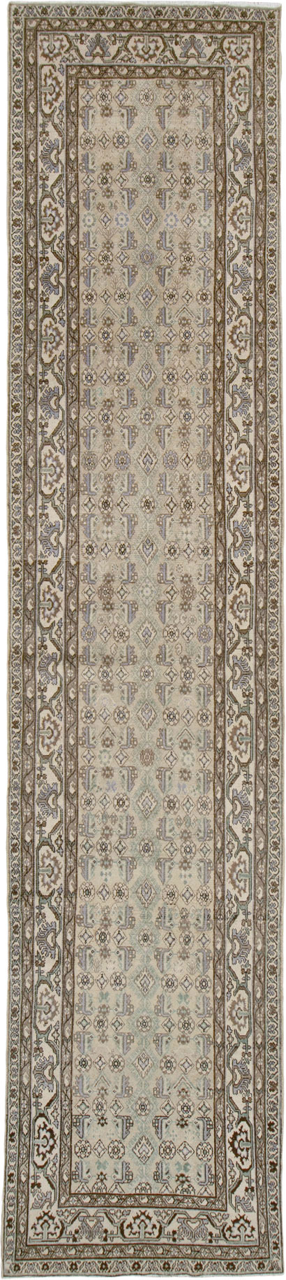 Vintage Persian Malayer Runner (Pair: 1 of 2), No.25289 - Galerie Shabab
