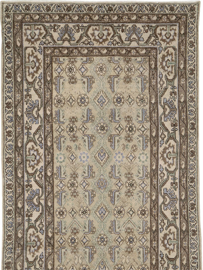 Vintage Persian Malayer Runner (Pair: 1 of 2), No.25289 - Galerie Shabab