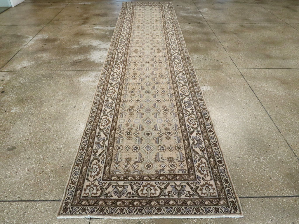 Vintage Persian Malayer Runner (Pair: 1 of 2), No.25289 - Galerie Shabab