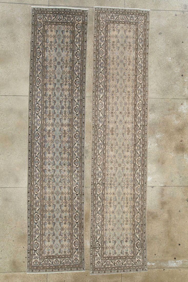 Vintage Persian Malayer Runner (Pair: 1 of 2), No.25289 - Galerie Shabab