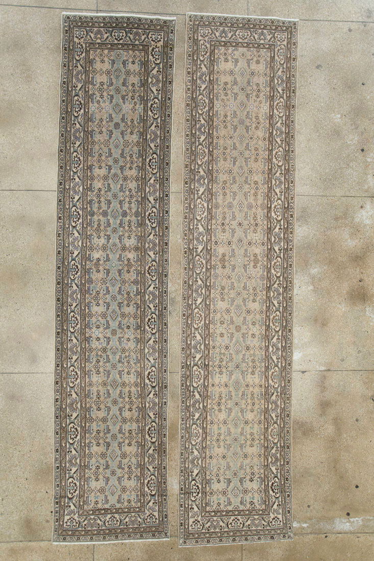 Vintage Persian Malayer Runner (Pair: 2 of 2), No.25290 - Galerie Shabab