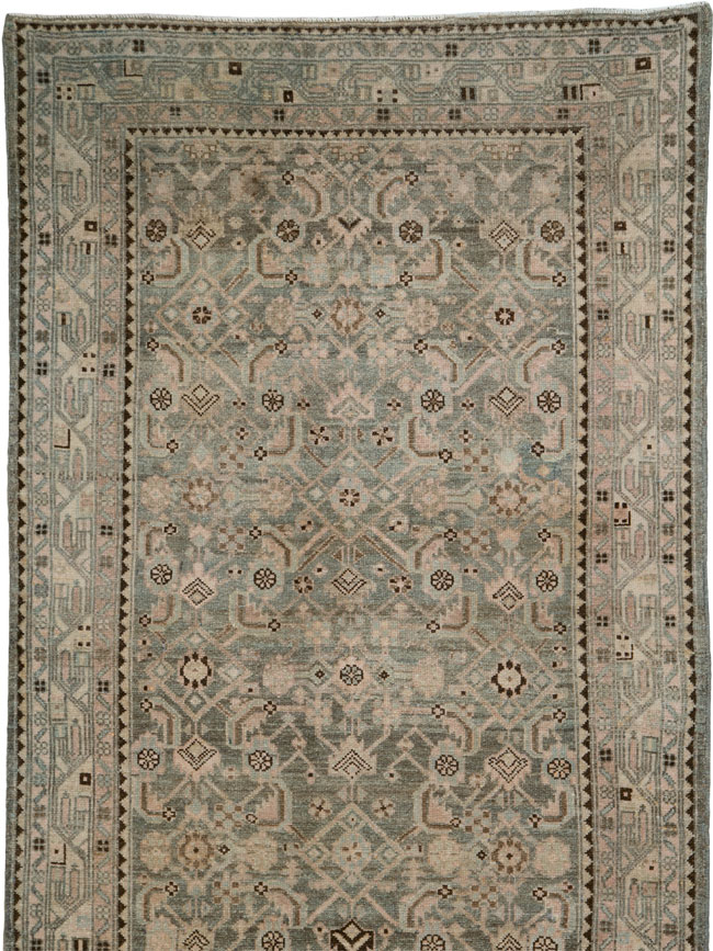 Vintage Persian Malayer Runner, No.25291 - Galerie Shabab