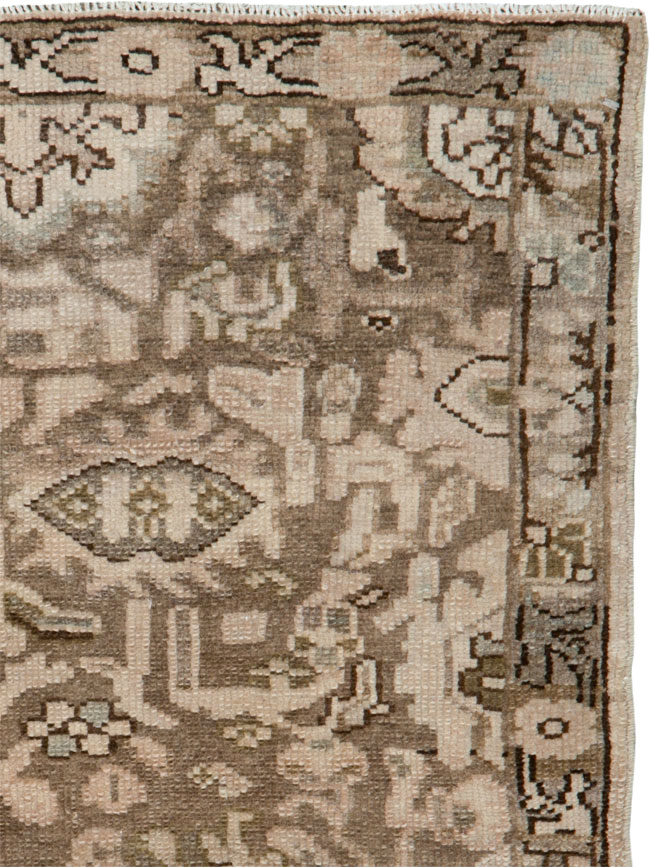 Vintage Persian Malayer Sampler Rug, No.25292 - Galerie Shabab