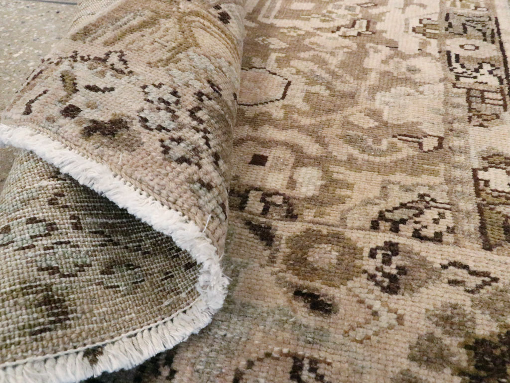 Vintage Persian Malayer Sampler Rug, No.25292 - Galerie Shabab