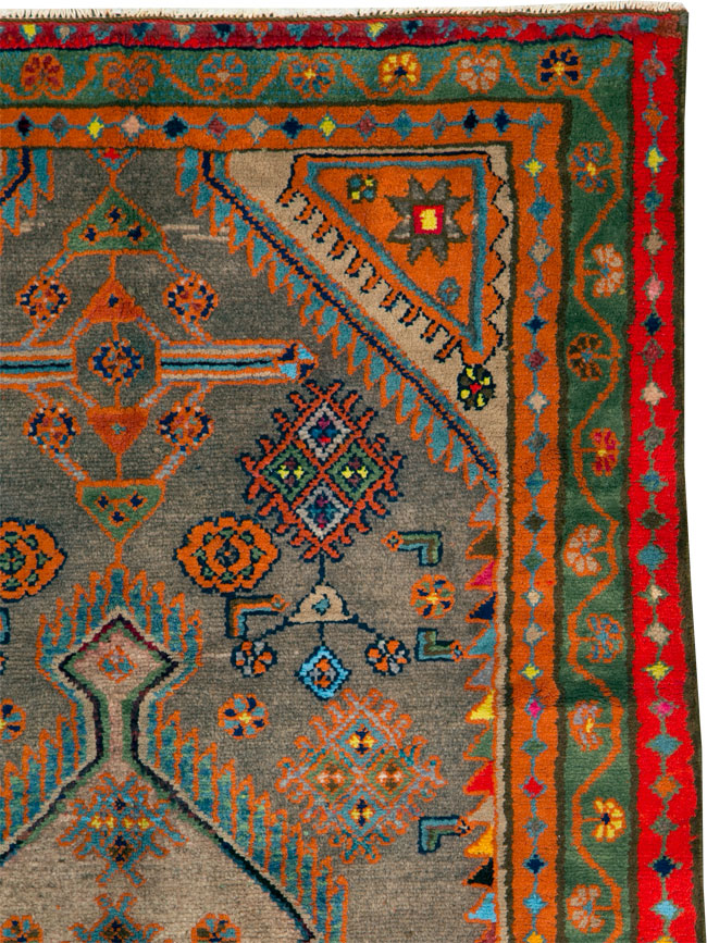 Vintage Persian Malayer Rug, No.25293 - Galerie Shabab
