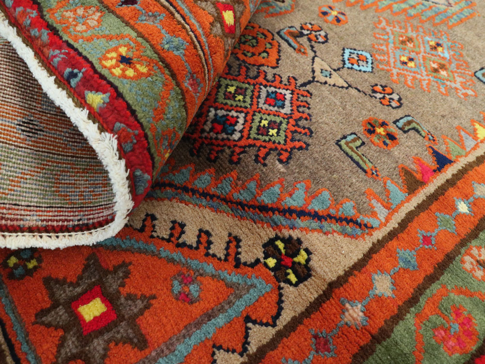 Vintage Persian Malayer Rug, No.25293 - Galerie Shabab