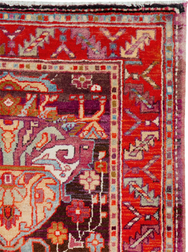 Vintage Persian Hamadan Rug, No.25295 - Galerie Shabab