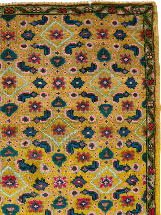 Vintage Persian Mahal Rug, No.25296 - Galerie Shabab