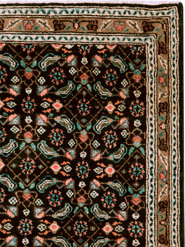 Vintage Persian Hamadan Rug, No.25298 - Galerie Shabab