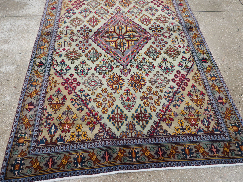 Vintage Persian Joshegan Rug (Pair: 2 of 2), No.25300 - Galerie Shabab