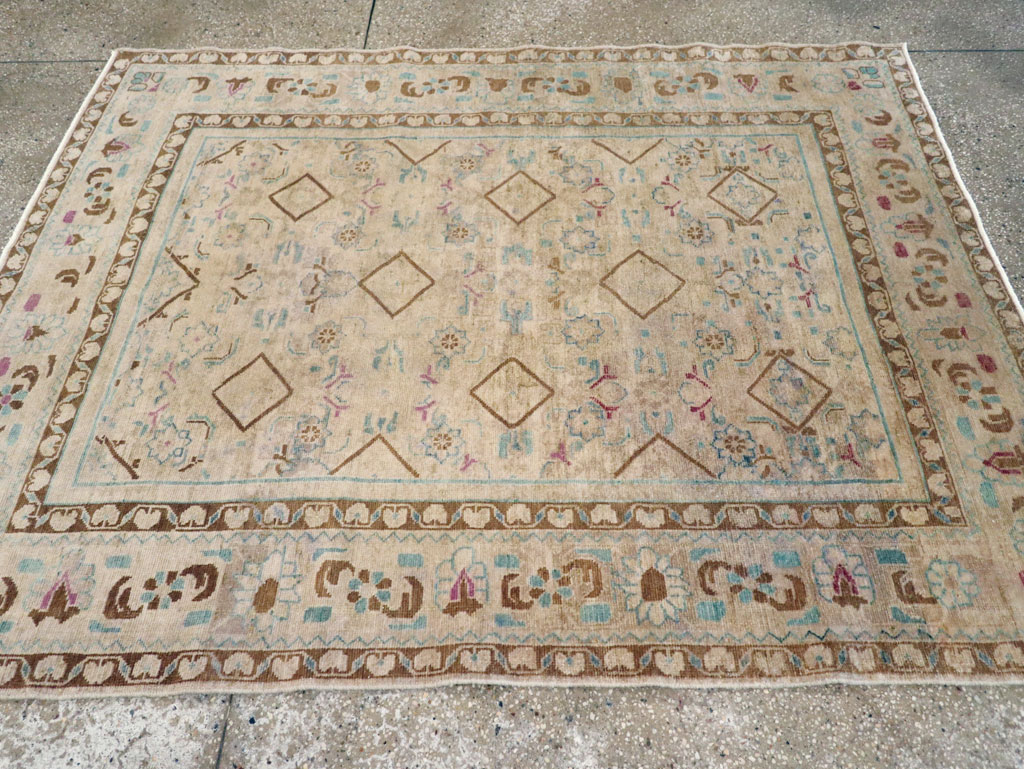 Vintage Persian Malayer Rug, No.25303 - Galerie Shabab