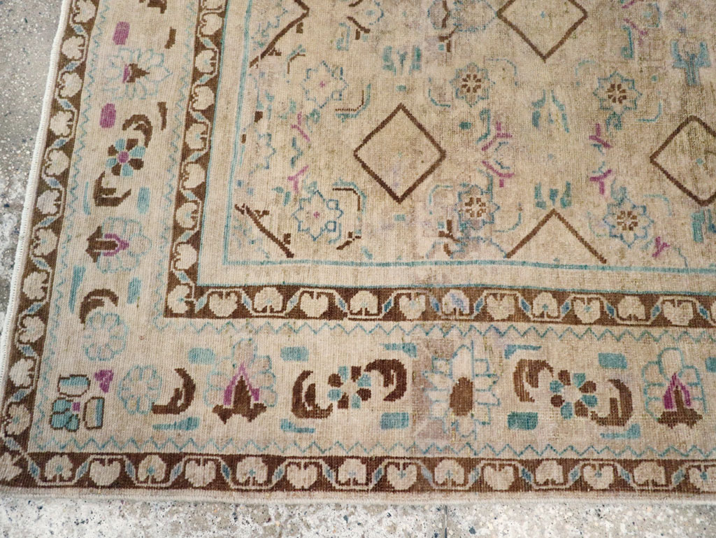 Vintage Persian Malayer Rug, No.25303 - Galerie Shabab