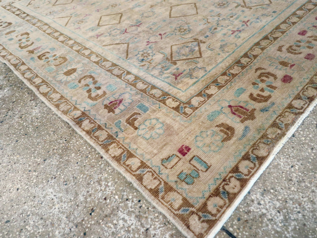 Vintage Persian Malayer Rug, No.25303 - Galerie Shabab
