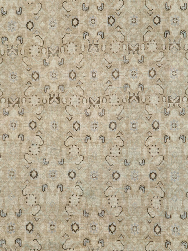 Vintage Persian Malayer Gallery Carpet, No.25307 - Galerie Shabab