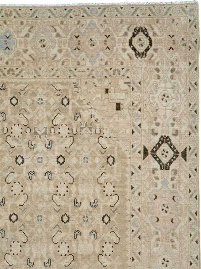 Vintage Persian Malayer Gallery Carpet, No.25307 - Galerie Shabab