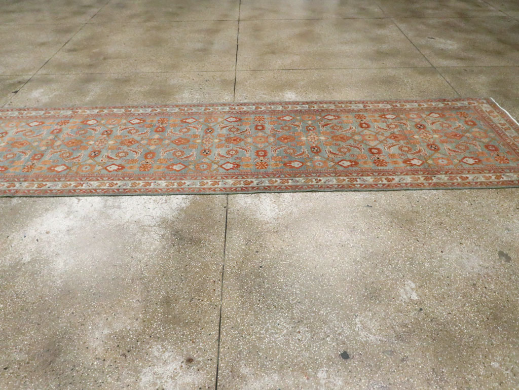 Vintage Persian Malayer Runner, No.25311 - Galerie Shabab