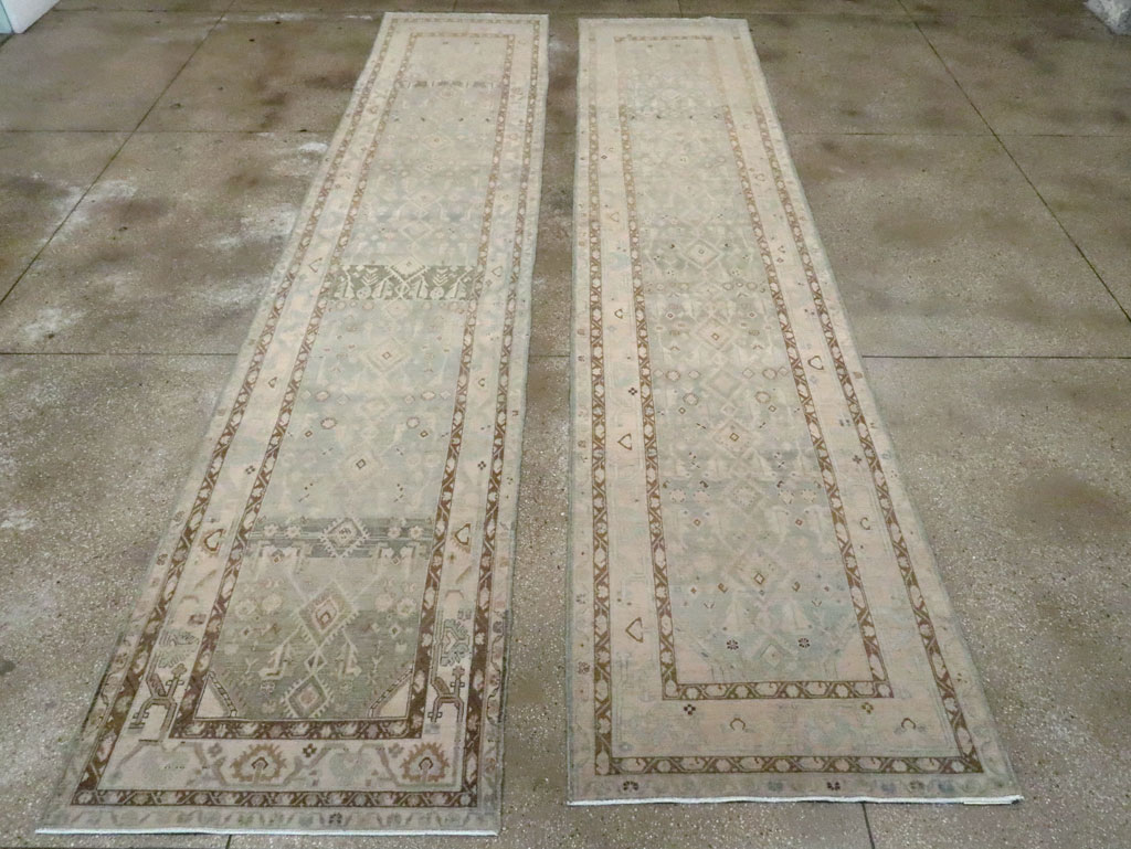 Vintage Persian Malayer Runner (Pair: 1 of 2), No.25314 - Galerie Shabab