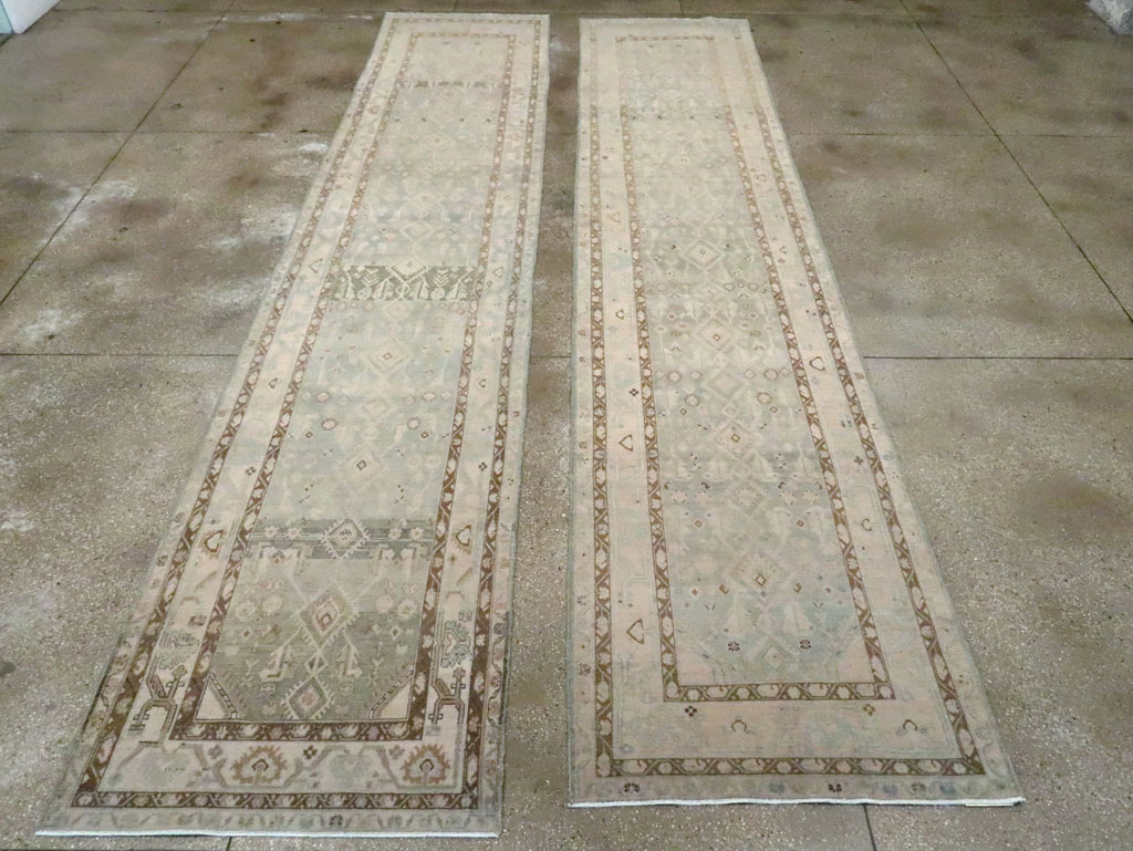 Vintage Persian Malayer Runner (Pair: 2 of 2), No.25315 - Galerie Shabab