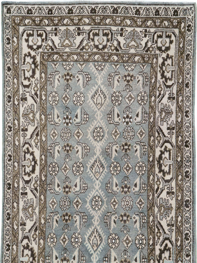 Vintage Persian Malayer Runner, No.25317 - Galerie Shabab
