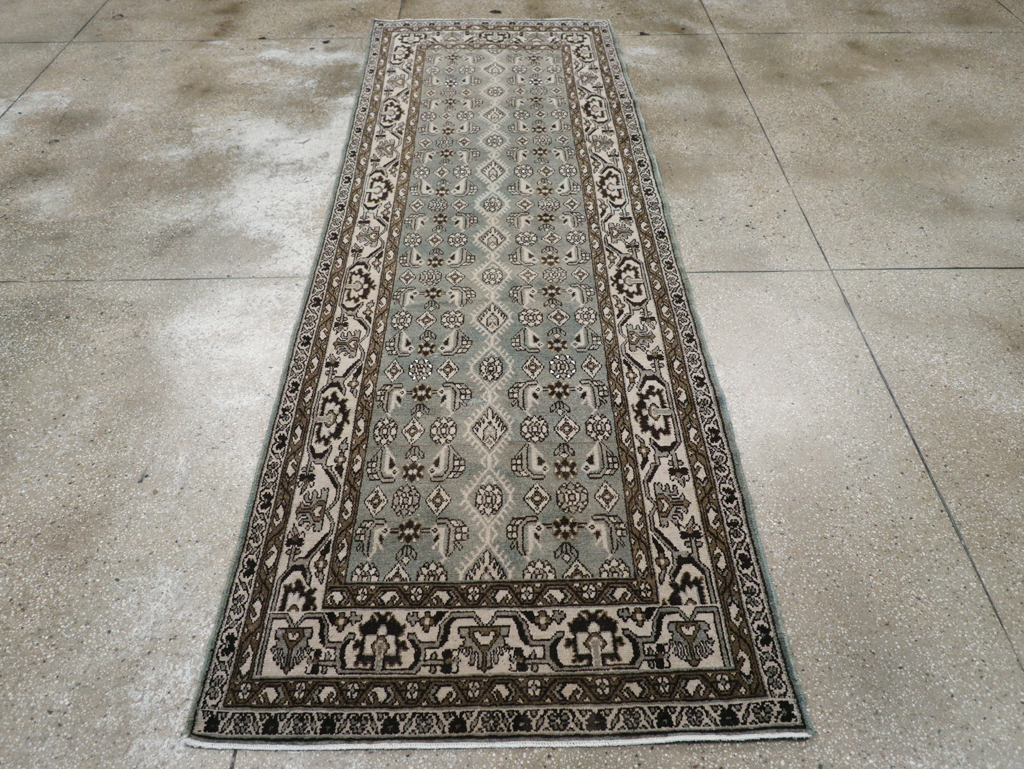 Vintage Persian Malayer Runner, No.25317 - Galerie Shabab